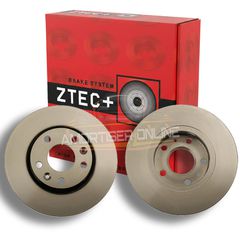Δισκόπλακα ZTEC+ BD6072 για RENAULT Megane (III) 1.2 Tce 03/12-