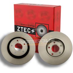 Δισκόπλακα ZTEC+ BD4964 για NISSAN Qashqai 1.6 (114 HP) 02/07- F