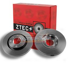 Δισκόπλακα ZTEC+ BD4184 για PEUGEOT 307 1.4 08/00- 207 1.4 06- F