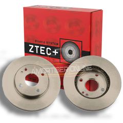 Δισκόπλακα ZTEC+ BD4120 για MAZDA 323 1.3i 16V (BJ1) 09/98- F