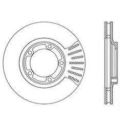 Δισκόπλακα ZTEC+ BD4102 για HYUNDAI H-1 2.4 Autobus, 4WD 10/97- F-thumb-1