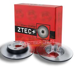 Δισκόπλακα ZTEC+ BD2805 για VOLKSWAGEN Golf (IV) 1.4 16V 08/98- R