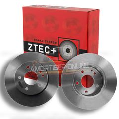 Δισκόπλακα ZTEC+ BD2654 για MERCEDES C 180 (W202) 93-4/00 C 220 Diesel (W202)