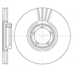 Δισκόπλακα ZTEC+ BD1623 για FORD Transit All Model (15" wheel) 08/94-3/00 F-thumb-1