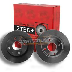 Δισκόπλακα ZTEC+ BD1658 για FORD Fiesta (III) 1.0, 1.1 05/89-95 F