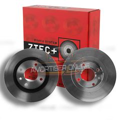 Δισκόπλακα ZTEC+ BD1220 για CITROEN Xsara Break 1.4i -Abs 98- F