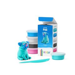 Πολύχρωμος Πηλός Pug | Hey Clay - 440073