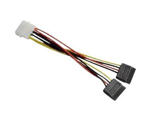 MOLEX TO 2XSATA POWER CABLE