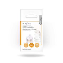 NEDIS CCGP89300TP ΒΥΣΜΑ RJ45 ΓΙΑ UTP CAT5 10TMX