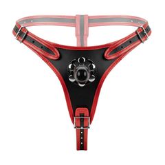 Fetish Collection - Triple Dildo Strap-On Harness-thumb-2