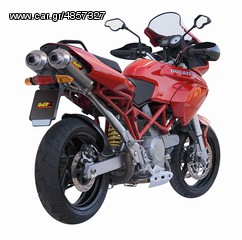 ΕΞΑΤΜΙΣΕΙΣ ΔΙΠΛΑ ΤΕΛΙΚΑ ΜIVV OVAL TITANIUM DUCATI MULTISTRADA 620 2005>