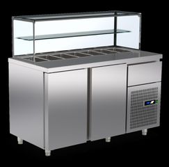 Ψυγεία salad bar συντήρηση για for 8 GN 1/4