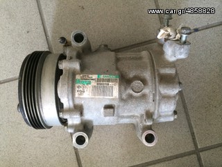 ΚΟΜΠΡΕΣΕΡ AIR-CONDITION ΑΠΟ RENAULT CLIO ΚΙΝΗΤΗΡΑΣ D7F 1.200cc-thumb-1