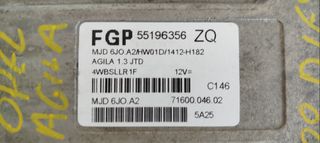 Εγκέφαλος Opel Agila 1300cc Diesel 1999-2008-thumb-1