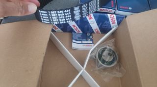 σετ χρονισμου OEM , Bosch made in Korea , για Suzuki , με κωδικο  : KTB389 , VKMA96214 , Baleno , jimny , Samurai , Swift , Wagon R+