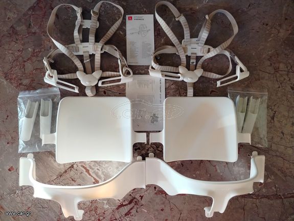 Stokke 2 Baby set για καρεκλακια φαγητού Tripp Trapp και 2 ιμάντες ασφαλείας Stokke