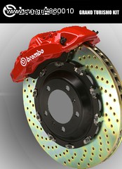 BREMBO RACING GRAN TURISMO KIT για AUDI A1 (εκτός 1.2 & Quattro)