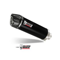Ολοσωμη Εξατμιση Mivv Gp Voge Brivido 125R 23-24 Black S.s/Carbon