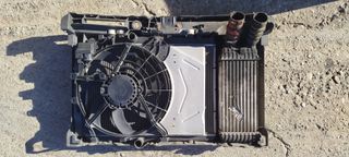 Μετώπη κομπλέ Peugeot 2008 2013-2017 ψυγείο, intercooler, βεντιλατέρ, πόδια και κλειδαριά-thumb-1