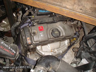 PEUGEOT 106-1007-206-306-307-PARTNER // ΚΙΝΗΤΗΡΑΣ ΒΕΝΖΙΝΗΣ TU3JP (KFW + KFX) 1.400cc 75HP & ΣΑΣΜΑΝ ΑΥΤΟΜΑΤΟ ή ΧΕΙΡΟΚΙΝΗΤΟ-thumb-1