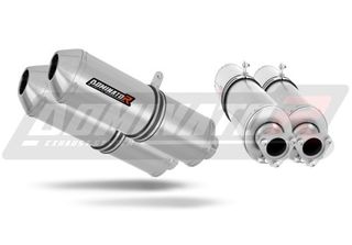 Εξατμίσεις Διπλά Τελικά Dominator OVR  S.Steel  KTM 990 SMT Με Σιγαστήρες