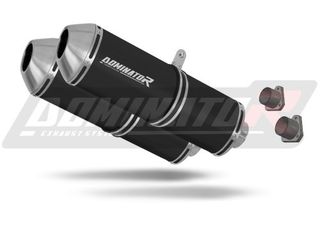 Εξατμίσεις Διπλά Τελικά Dominator OVR Black KTM 990 SMT Με Σιγαστήρες