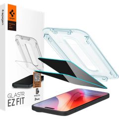 Spigen Glas.Tr ”Ez Fit” 2-Pac for iPhone 16 Pro Max 6,3" privacy