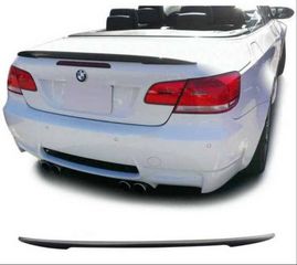Αεροτομή Πορτ Παγκάζ Για Bmw 3 E93 05-11 Cabrio M-Performance Look Lipspoiler Από Abs Πλαστικό Μαύρη Γυαλιστερή