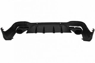 Diffuser Πίσω Προφυλακτήρα Για Mercedes-Benz GLC SUV X253 2015-2019 GLC63 Amg Look Για Amg Sport Line Προφυλακτήρες Σετ Με Μπούκες Χρωμίου-thumb-4