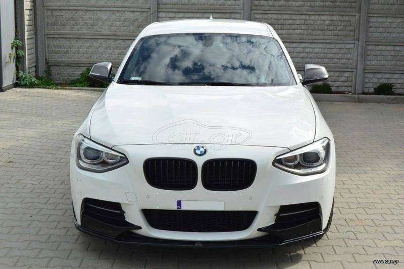 Μπροστινό Spoiler Για Bmw 1 F20 11-15 M-Pack Μαύρο Γυαλιστερό