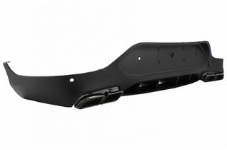 Diffuser Πίσω Προφυλακτήρα Για Mercedes-Benz GLC Coupe C253 2015-2019 GLC63 Amg Look Για Amg Sport Line Προφυλακτήρες Σετ Με Μαύρες Μπούκες-thumb-1