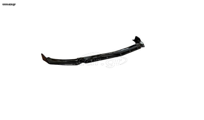 Μπροστινό Spoiler Universal Lip Spoiler Look Από Abs Πλαστικό Μαύρο Γυαλιστερό