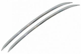 Μπάρες Οροφής Railing Για BMW F16 14-19 Flush-Rails Αλουμινίου Ασημί 2 Τεμάχια