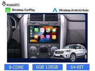 9" Οθόνη Android 13 για Suzuki Grand Vitara (2005-2016) | 8-πύρηνος | 6GB/128GB | Ασύρματο CarPlay & Android Auto – GPS – DSP