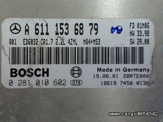 Mercedes Vito W638 2.2 CDI Bosch A6111536879 0281010602