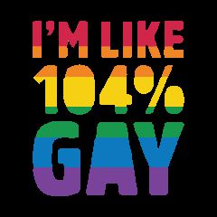 104% Gay