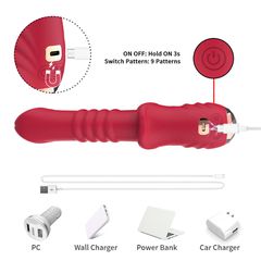 Licking Puppy Realistic Thrusting Vibrator-thumb-3
