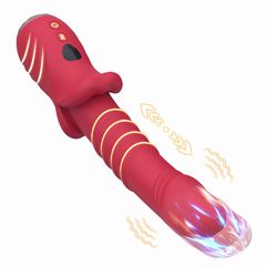 Licking Puppy Realistic Thrusting Vibrator-thumb-8
