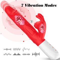 Silicone Vibrator 7 Vibration modes -10 thrusting -7 Flapping