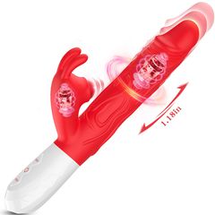 Silicone Vibrator 7 Vibration modes -10 thrusting -7 Flapping-thumb-5