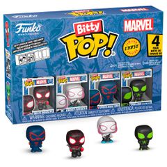 Blister 4 figures Bitty POP Marvel Spider-Man Miles Morales