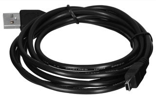 Gembird 1.8m USB 2.0 A/mini-USB M USB cable USB A Mini-USB B Black-thumb-1