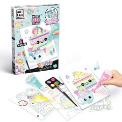 Art Lab - Fluffy Paint Kit (123019)-thumb-2
