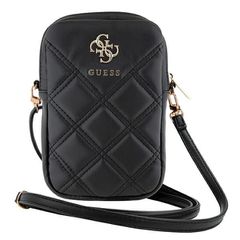 Guess Zip Quilted 4G bag - black-thumb-1