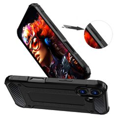 Hybrid Armor case for iPhone 17 - black-thumb-4