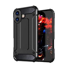 Hybrid Armor case for iPhone 17 - black-thumb-1