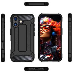 Hybrid Armor case for iPhone 17 - black-thumb-3