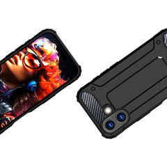 Hybrid Armor case for iPhone 17 - black-thumb-2