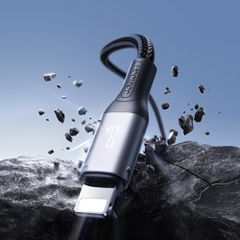 Joyroom S-A28 Flash Series 3A USB-A - Lightning cable 2m - black-thumb-3