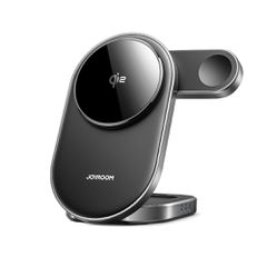 Joyroom JR-W17 Qi 3-in-1 Wireless Inductive Charger - Black
